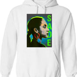 Chemise Sadefunny Shirt Sade T-ee Shirt Sade Hoodie - White