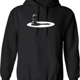 Chess Pawn King Funny Art For Chess Players Grandmasters Hoodie - Black