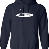 Chess Pawn King Funny Art For Chess Players Grandmasters Hoodie - Navy