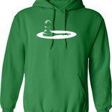 Chess Pawn King Funny Art For Chess Players Grandmasters Hoodie - Green