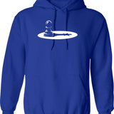 Chess Pawn King Funny Art For Chess Players Grandmasters Hoodie - Blue