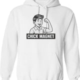 Chick Magnet Shirt (as Seen In The Accountant 2 2025) Hoodie - White