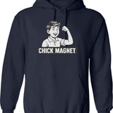 Chick Magnet Shirt (as Seen In The Accountant 2 2025) Hoodie - Navy