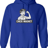 Chick Magnet Shirt (as Seen In The Accountant 2 2025) Hoodie - Blue