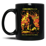 Children of The Corn an Adult Nightmare Black Coffee Mug, Gift Coffee Mug