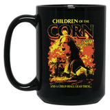 Children of The Corn an Adult Nightmare Black Coffee Mug, Gift Coffee Mug - Black