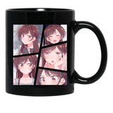 Chizuru Black Coffee Mug, Gift Coffee Mug - Black