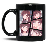 Chizuru Black Coffee Mug, Gift Coffee Mug