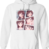 Chizuru Graphic Pullover Hoodie - White