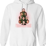 Chris-mas Tree Hoodie - Retro Graphic Pullover Hoodie for Men & Women - White