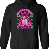 Christmas Kenergy Hoodie - Retro Graphic Pullover Hoodie for Men & Women - Black
