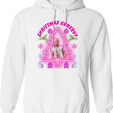 Christmas Kenergy Hoodie - Retro Graphic Pullover Hoodie for Men & Women - White