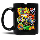 Chucky Charms V2 Essential Black Coffee Mug, Gift Coffee Mug