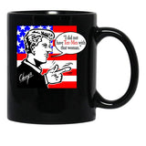 Chuys Bill Black Coffee Mug, Gift Coffee Mug - Black
