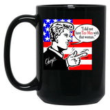Chuys Bill Black Coffee Mug, Gift Coffee Mug - Black