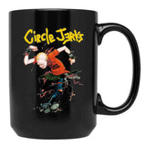 Circle Jerks Skankman Black Coffee Mug, Gift Coffee Mug