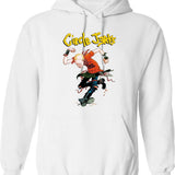 Circle Jerks Skankman Graphic Pullover Hoodie - White