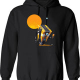 Claptrap Hoodie - Retro Graphic Pullover Hoodie for Men & Women - Black