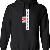 Classic Mini Cooper Hoodie - Retro Graphic Pullover Hoodie for Men & Women - Black