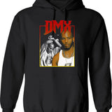 Classic Rap 90s Classic Hoodie - Retro Graphic Pullover Hoodie for Men & Women - Black