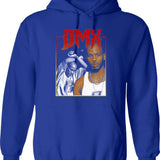 Classic Rap 90s Classic Hoodie - Retro Graphic Pullover Hoodie for Men & Women - Blue