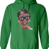 Classic Squints Hoodie - Retro Graphic Pullover Hoodie for Men & Women - Green