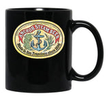 Classic Vintage Anchor Premium Steam Beer Black Coffee Mug, Gift Coffee Mug - Black