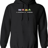 Classically Trained Hoodie - Retro Graphic Pullover Hoodie for Men & Women - Black