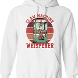 Claw Machine Whisperer - Funny Claw Prize Machine Hoodie - White