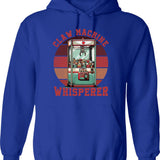 Claw Machine Whisperer - Funny Claw Prize Machine Hoodie - Blue