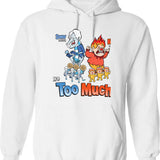 Claymation Snow Miser Brothers Too Much Gift For Fan Hoodie - White