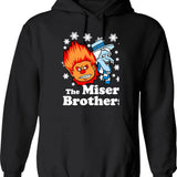 Claymation Snow Miser The Miser Brothers Gift For Birthday Hoodie - Black