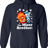Claymation Snow Miser The Miser Brothers Gift For Birthday Hoodie - Navy