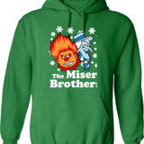 Claymation Snow Miser The Miser Brothers Gift For Birthday Hoodie - Green