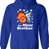 Claymation Snow Miser The Miser Brothers Gift For Birthday Hoodie - Blue