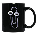 Clippy (2) Black Coffee Mug, Gift Coffee Mug - Black