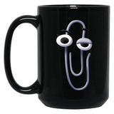 Clippy (2) Black Coffee Mug, Gift Coffee Mug - Black