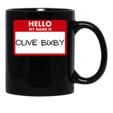 Clive Bixby Black Coffee Mug, Gift Coffee Mug - Black