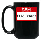 Clive Bixby Black Coffee Mug, Gift Coffee Mug - Black