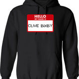 Clive Bixby Graphic Pullover Hoodie - Black