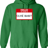 Clive Bixby Graphic Pullover Hoodie - Green