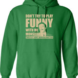 Clouseau Graphic Pullover Hoodie - Green