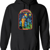 Clowns Are Funny Hoodie - Sarcastic Humor Graphic Hoodie - Black