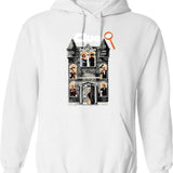 Clue Movie (2) Graphic Pullover Hoodie - White