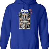 Clue Movie (2) Graphic Pullover Hoodie - Blue