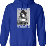 Coe Funny Music If That Ain't Country You Can Kiss My Ass Hoodie - Blue