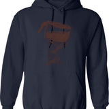 Coffee Atlas Hoodie - Retro Graphic Pullover Hoodie for Men & Women - Navy