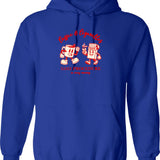 Coffee Cigarettes Same Procedure As Every Morning Hoodie - Blue