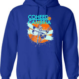 Coheed And Cambria Dragonfly Hoodie - Retro Graphic Pullover Hoodie for Men & Women - Blue