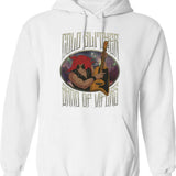 Cold Slither 1985 Graphic Pullover Hoodie - White
